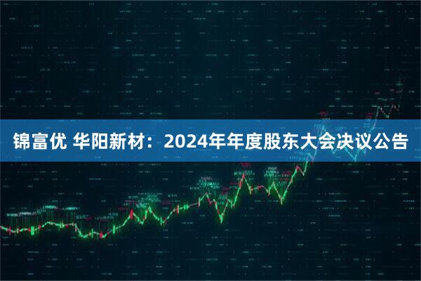 锦富优 华阳新材：2024年年度股东大会决议公告