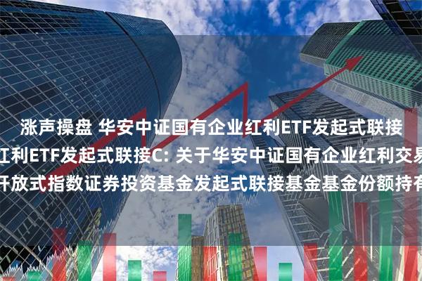 涨声操盘 华安中证国有企业红利ETF发起式联接A,华安中证国有企业红利ETF发起式联接C: 关于华安中证国有企业红利交易型开放式指数证券投资基金发起式联接基金基金份额持有人大会表决结果暨决议生效的公告